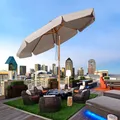 Sekey Sonnenschirm Kurbelschirm Ampelschirm Marktschirm Gartenschirm Ø 200-460cm