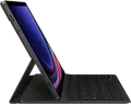 SAMSUNG EF-DX720 Book Cover Keyboard Slim mit AI-Taste für Galaxy Tab S9 / S9 FE, schwarz, DE