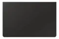 Samsung EF-DX720 Book Cover Keyboard Slim mit AI-Taste für Galaxy Tab S9 / S9 FE / S10 FE, schwarz, DE