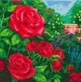 Craft Buddy CAK-TK1M - Crystal Art, Perfect Red Rose, Thomas Kinkade Kit,...
