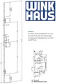 Winkhaus Mehrfachverriegelung Türverschluss STV-U2462 45 92/8 M2 MC Haustür 2462