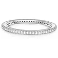 Glanzstücke München Silberring silber, mit Zirkonia silberfarben 61