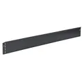 bellissa Rasenkante aus Metall - 99735 - Stahlblech feuerverzinkt und pulverbeschichtet, anthrazit - 118 x 12,5 cm, Nutzlänge 1,15 m - Mit patentierter Verbindungstechnik