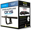 Abnehmbare Anhängerkupplung für AUDI A3 Sportback (5-Türer) 04- Typ 8P Oris NEU