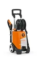Stihl Elektro-Hochdruckreiniger RE 120 PLUS, Schwarz/Orange/Weiß, Kabelgebunden, Moderner Stil, Hochdruckreiniger, 1.600 bar, 9 m Schlauch, 4,8 Liter Tankvolumen