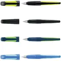Schulfüller EASYbuddy Twilight Sky Feder M stahlblau limette inkl. Standardpatro