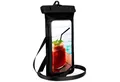ONEFLOW Handyhülle für iPhone 14 Wasserdichte Tasche BeachBag Schwarz 6,1 Zoll, Hülle mit Touch Kamera Fenster IPX8 Unterwasser-Tasche zum Schwimmen