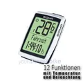 SIGMA ORIGINALS BC 12.0 WR COMPUTER TEMPERATUR 2 RÄDER BELEUCHTUNG FAHRRAD TACHO