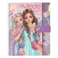 Depesche TOPModel - Malbuch mit 33 vorgedruckten Seiten zum Gestalten von O ...