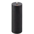 Uyuni LED Stumpenkerze 7,8x20cm Forest Black