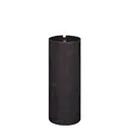 Uyuni Led Rustikale Kerze Schwarz - 20 cm