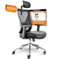 LUTIVO Alpha Bürostuhl Ergonomisch - Schwarz