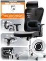 LUTIVO Alpha Ergonomischer Bürostuhl 150kg | Schreibtischstuhl Drehstuhl Schwarz