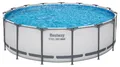 Steel Pro MAX™ Solo Pool ohne Zubehör Ø 457 x 122 cm, lichtgrau, rund