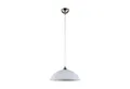 Lindby Hängeleuchte Valeria, Glas Weiß IP20, 1 x 15 W LED