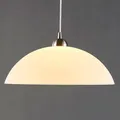 Lindby Esstisch Pendelleuchte Glas Metall , Hängelampe 1 flammig , Hängeleuchte