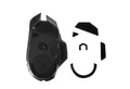 kwmobile Mausfüße Mouse Feet Sticker für Logitech G502 wireless (1-St), Ersatz Glider Mausfüße passgenau - Glides in Schwarz