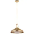 Elstead Lighting Hängeleuchte Alora, Messing, Metall, Glas, 29.5 cm, RoHS, CE, höhenverstellbar, Lampen & Leuchten, Innenbeleuchtung, Leuchten nach Räumen, Esstischlampen