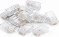 DANICOM UTP RJ45 CAT6 Netzwerkstecker - für flexible Kabel - 10 Stück