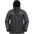 Mountain Warehouse - "Dusk III" Skijacke für Herren MW1723 (L) (Schwarz/Grau) - Schwarz - L
