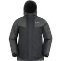 Mountain Warehouse Herren Dusk III Ski Jacke (Schwarz/Grau)