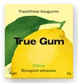 True Gum: ZITRONE | Plastikfreier Kaugummi | Biologisch Abbaubar | Vegan | 21 g