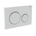 Geberit Sigma 20 Drückerplatte Matt Weiß/Weiß für UP720, UP320 und UP300
