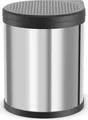Hailo Einbau-Abfallsammler 3555-101 Compact-Box 15L | Edelstahl Mülleimer Küche | Schrank ab 40cm