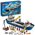 LEGO Stadt 60266 Ocean Expedition Unterwasser Exploration Schiff Spielzeug