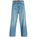 Relax-fit-Jeans JACK & JONES "JJIRON JJORIGINAL SBD 692 SN", Herren, Gr. 31, Länge 30, blau (blau denim), Denim/Jeans, Obermaterial: 100% Baumwolle, Abriebeffekte, modisch, relaxed fit normal, Jeans