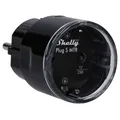 Shelly PLUG S Gen3 Black Intelligente Steckdose Wi-Fi Bluetooth Smart-Steckdose