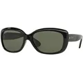 Ray-Ban 0RB4101 JACKIE OHH 601/58 Schwarz Gr. 58/17 (mit Sehstärke)