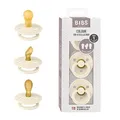 Bibs Schnuller Try-It Colour 3 Pack Ivory Neu