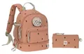 LÄSSIG Kinderrucksack mit Brustgurt Kindergartentasche Kindergartenrucksack 6,5L ab 3 Jahren/Mini Backpack Happy Prints Karamell