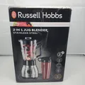 Russell Hobbs 2in1 Jug Blender Edelstahl 23821-56 Glas 1,5L 600W         _4.65_5