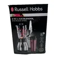 Russell Hobbs 2 in 1 600W Edelstahl-Standmixer - Silber/Schwarz gebraucht