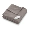 BEURER Heizdecke HD 75 Cosy Taupe (100 W, 6 Stufen, waschbar, Abschaltautomatik)