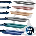 Unterlegkeile Ausgleichskeile Montagekeile 1 - 6 mm, 24 Stück, mit Kerbe, MASTER