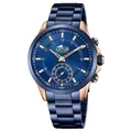 Lotus L18809/1 Herren Smartwatch Blaues Zifferblatt Edelstahl 100 m