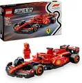 LEGO Speed Champions Ferrari SF-24 F1 Rennauto - Spielzeug mit Formel 1 Figur