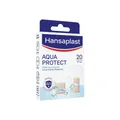 Beiersdorf AG Hansaplast Aqua Protect Strip Pflaster, Wasserdichte Wundversorgung zum Schwimmen, Duschen und Baden, 1 Packung = 20 Strips 76533