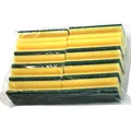 Vliesschwamm Sito Topfreiniger gelb-grün 10er Pack 15x7x4,5 cm, Reinigungsschwamm, vielseitig einsetzbar 5000075