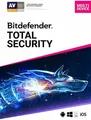 Bitdefender Total Security 2022 - 2023 | 10 Geräte (PC) 1 Jahr (365 Tage)