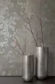 marburg Tapete Grau Silber Vliestapete Barock Ornament für Schlafzimmer Wohnzimmer oder Küche Made in Germany Premium Qualität 10,05 x 0,53m 97266