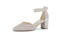 Gabor Damen Riemchen Pumps, Frauen Pumps,langlebig,Pass-Form,Pflege-leicht,Plateau,qualitaet,Respira,robust,rustikal,stabil,Puder,42 EU / 8 UK