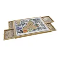 Puzzletisch 1500 Teile 4 Schubladen Puzzlebrett Puzzle Board Holz ca.90x76x4,5cm