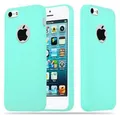 Cadorabo Handyhülle für iPhone 5 / 5S / SE 2016 Hülle Apple iPhone 5 / 5S / SE 2016, Flexible TPU Silikon Handy Schutzhülle - Hülle - ultra slim