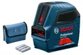 Bosch Linienlaser GLL 2-10 farbe rot Schutztasche 3x1,5 VLR6 Batterie 0601063L00