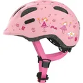 ABUS Abus Radhelm S 45-50 Smiley rose princess - Rosa