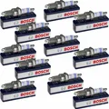 11x BOSCH Zündkerze für BMW 3er Cabriolet E30 320i 325i Z1 Roadster E34 520i